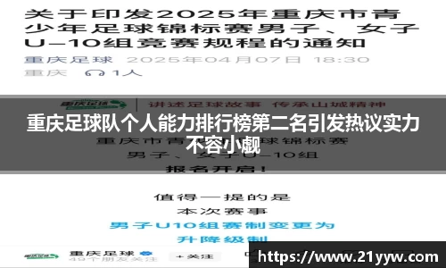 重庆足球队个人能力排行榜第二名引发热议实力不容小觑